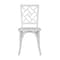 Flash Furniture Brooklyn Commercial Grade White Solid Wood Stackable Dining Chair with Intricate Back Detail ZH-8100-5-WHT-GG - alternate 5